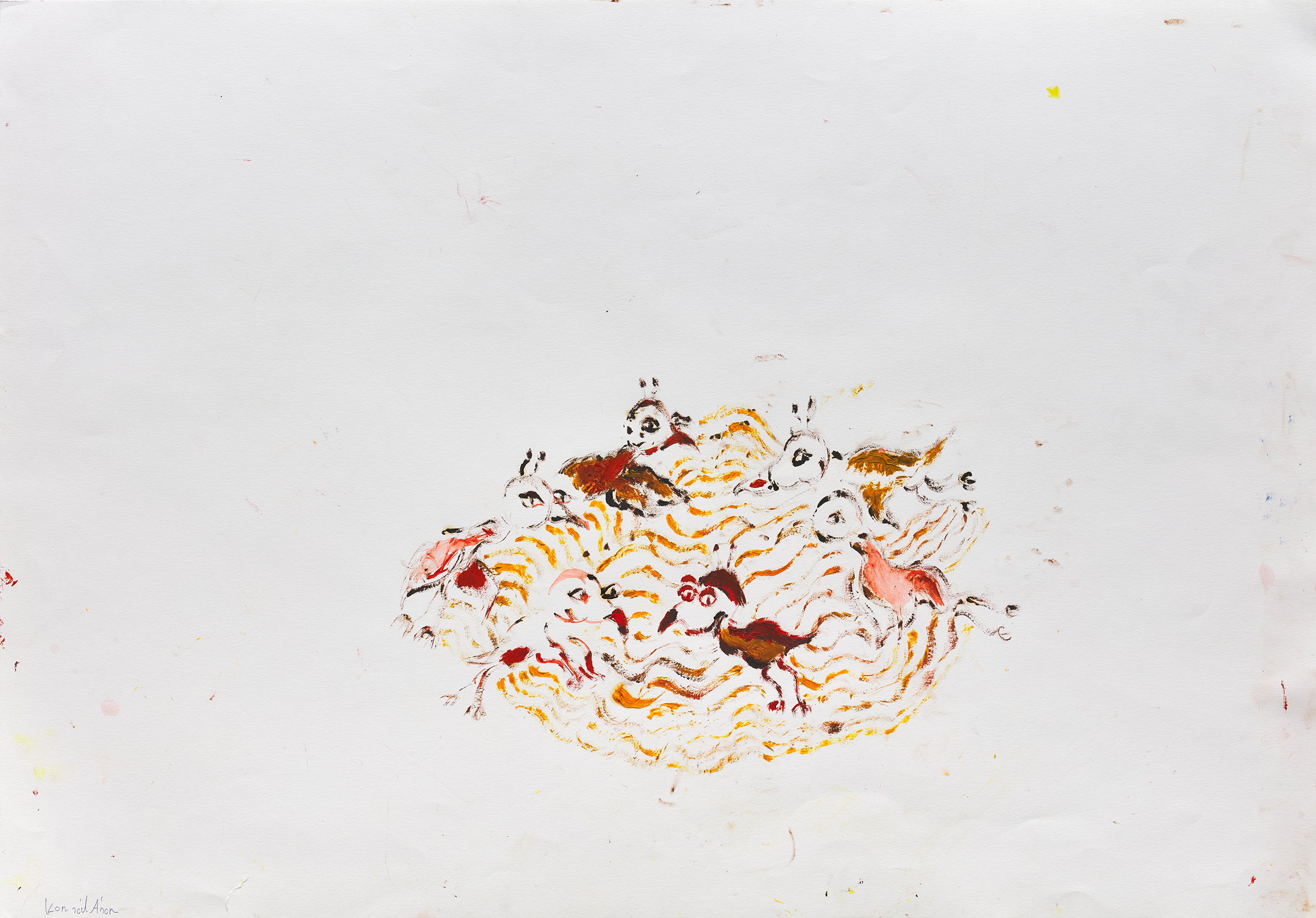 Spagetti fészek