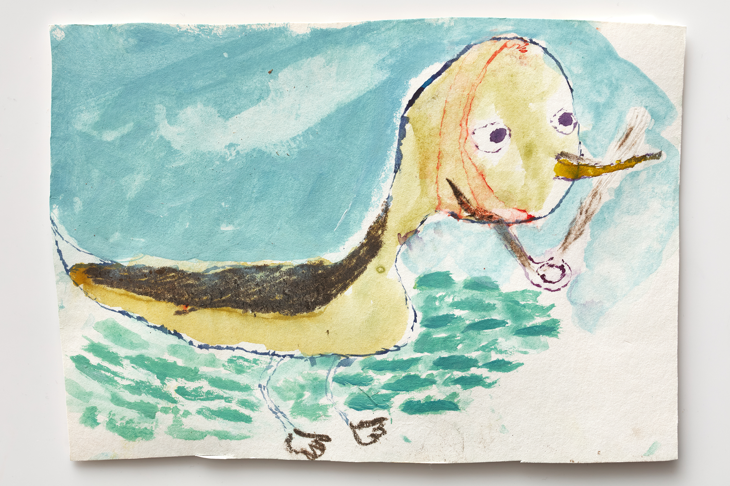 Pipe-Smoking Duck